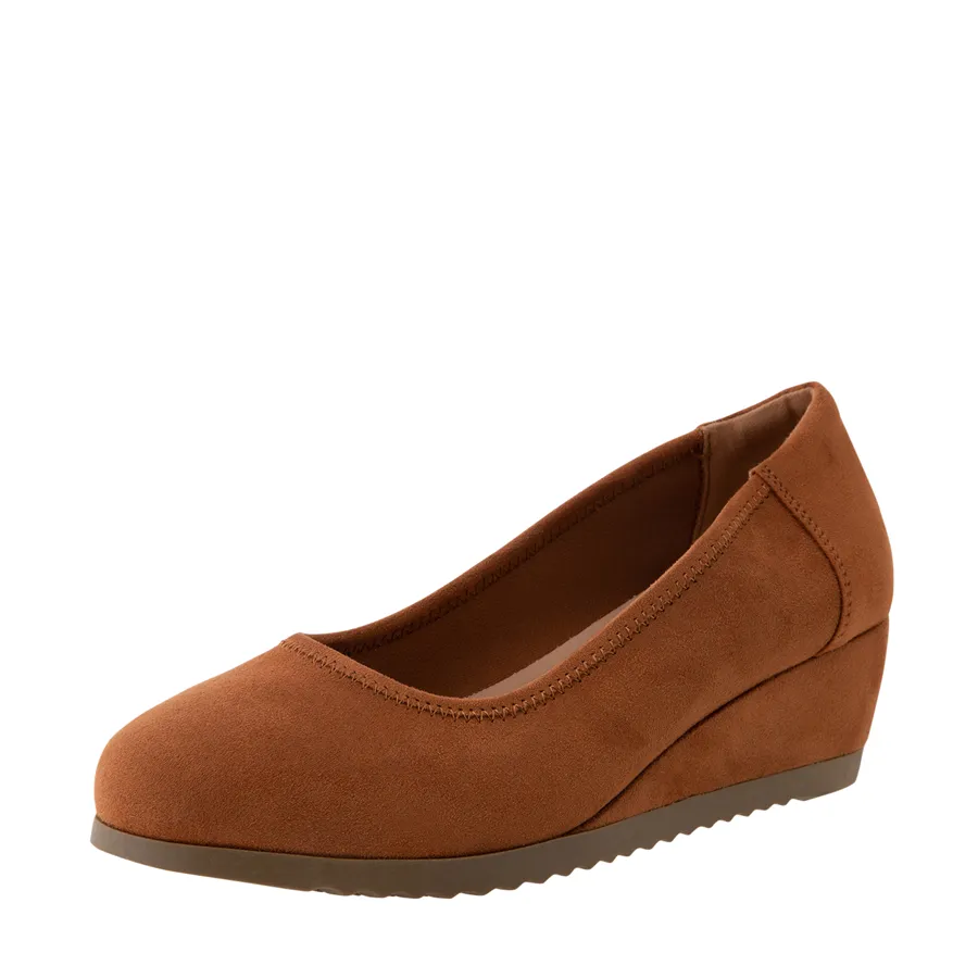 Abrasion Resistant Toe Payless STATE STREET Women's Wide Width Danika Wedge