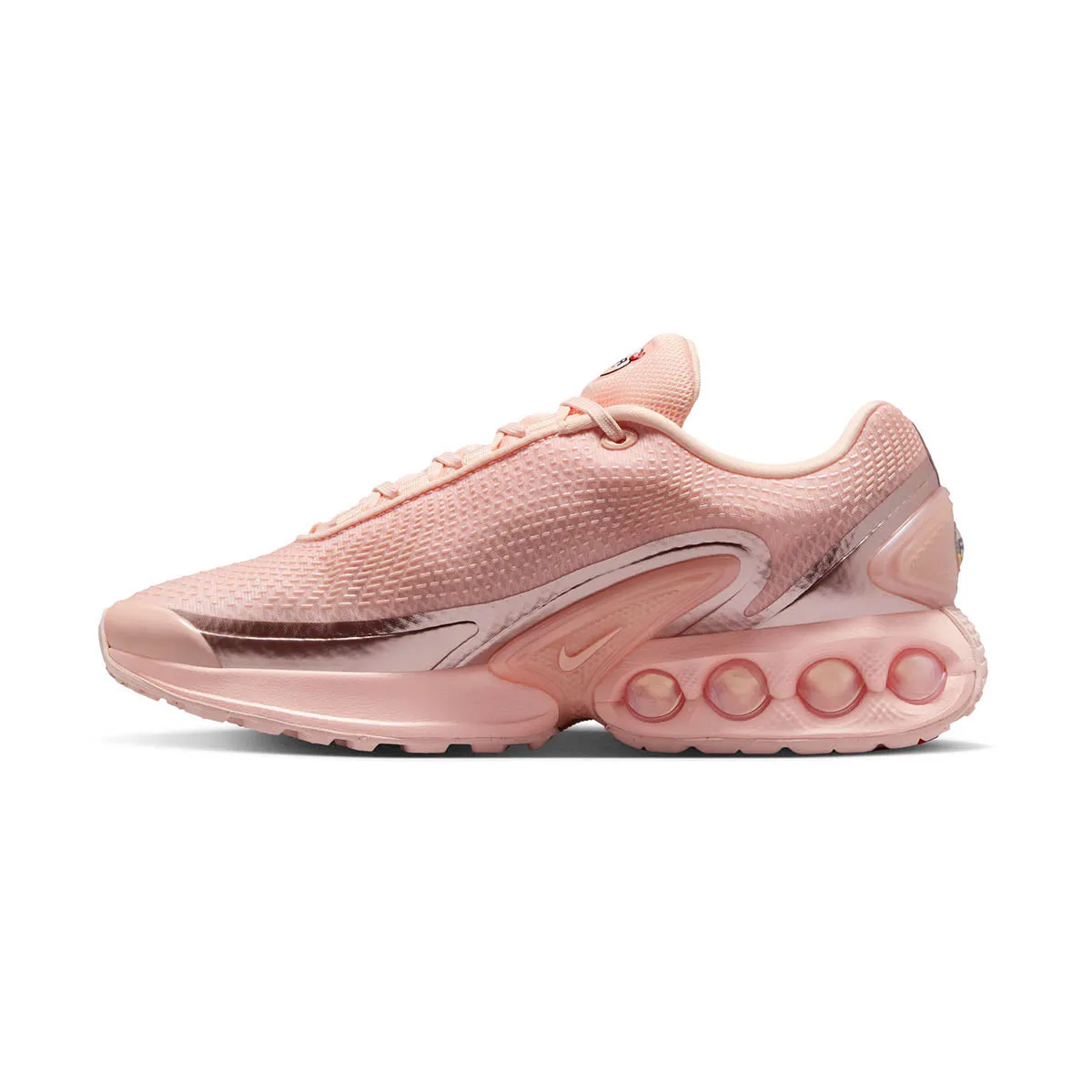 Stability Heel Lightweight EVA Foam Design Nike Air Max Dn 'Washed Coral Crimson Tint' Women's Shoes