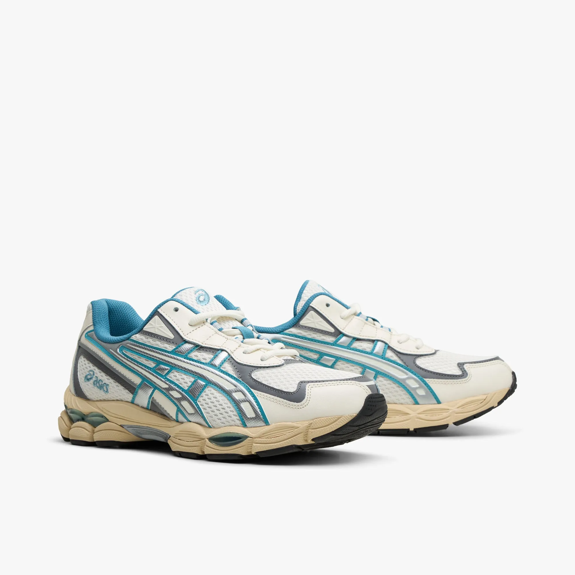 Anti Static Fabric ASICS GEL-NYC 2055 Cream / Blue Teal