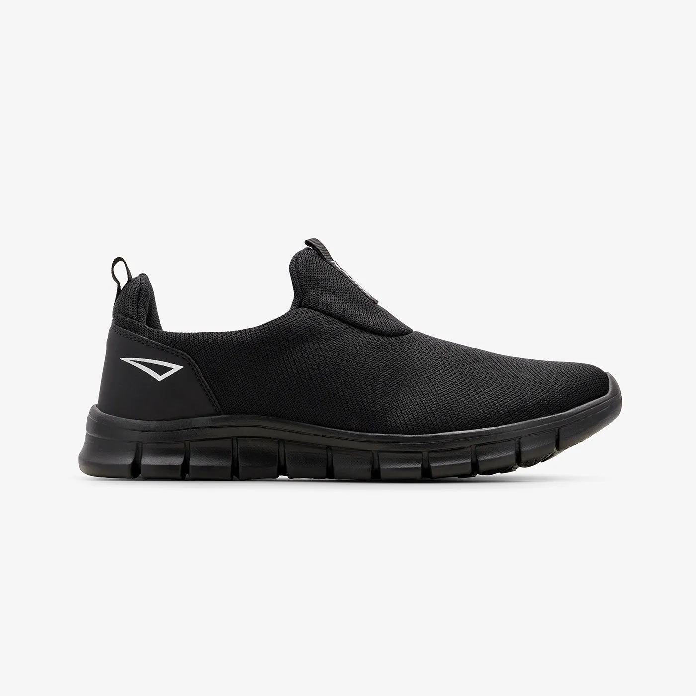 Dual Layer Foam Weekend Walk Men??s Black Slip-On Sneakers