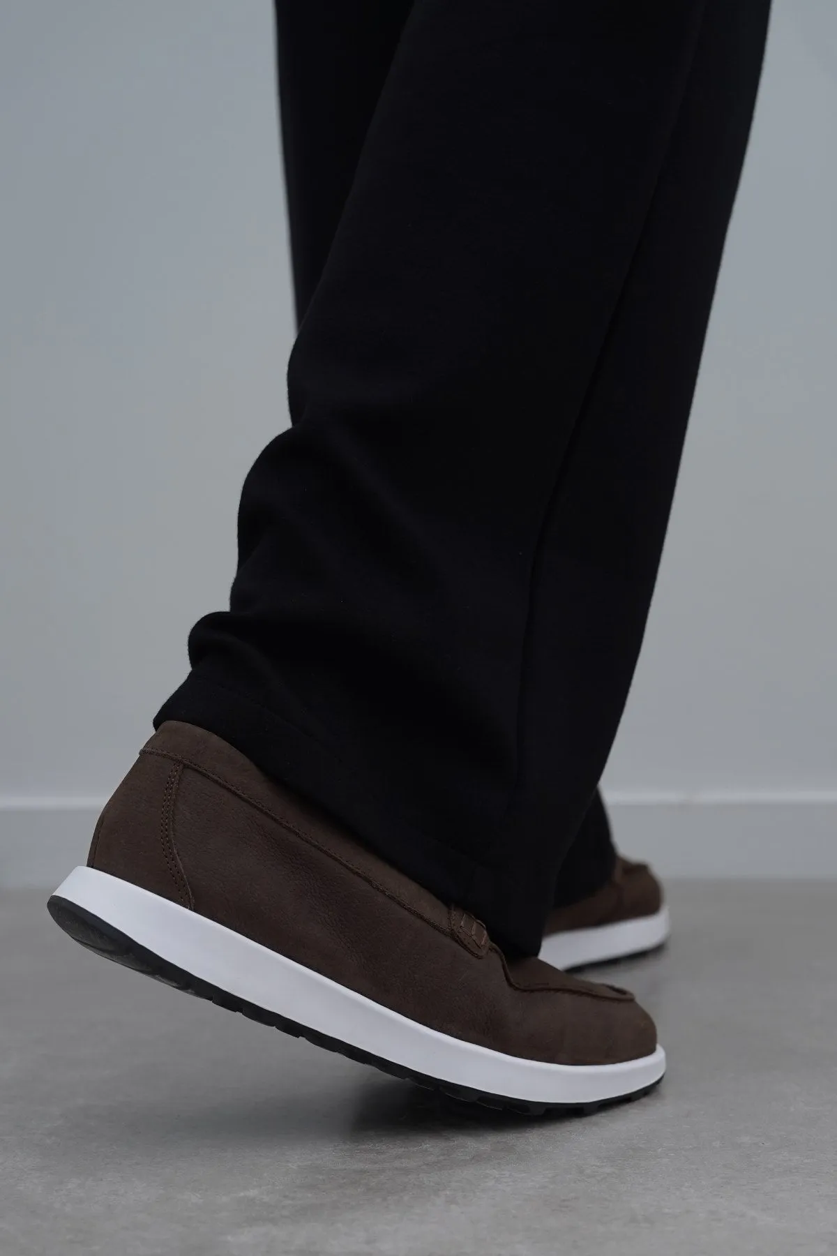 Energy Returning Heel AIR LEATHER LOAFERS