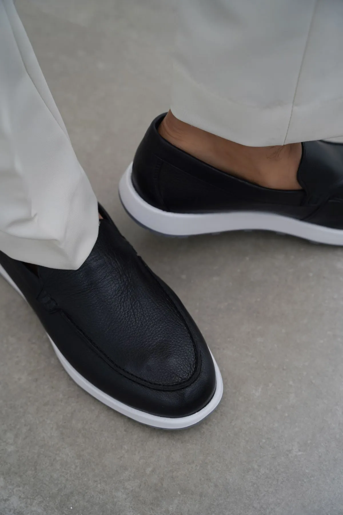 gym - style office pumps AIR LEATHER LOAFERS