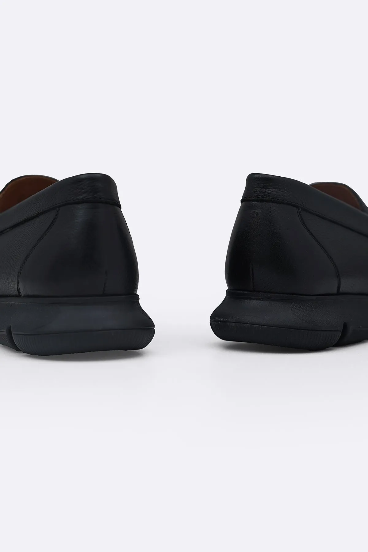 Fitted touch AIR-SOLE LEATHER LOAFERS