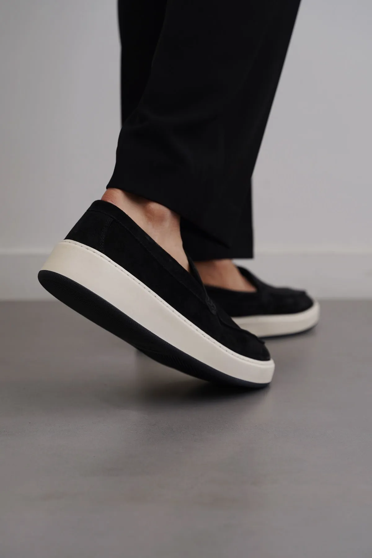 Adjustable Straps SUEDE LEATHER LOAFERS