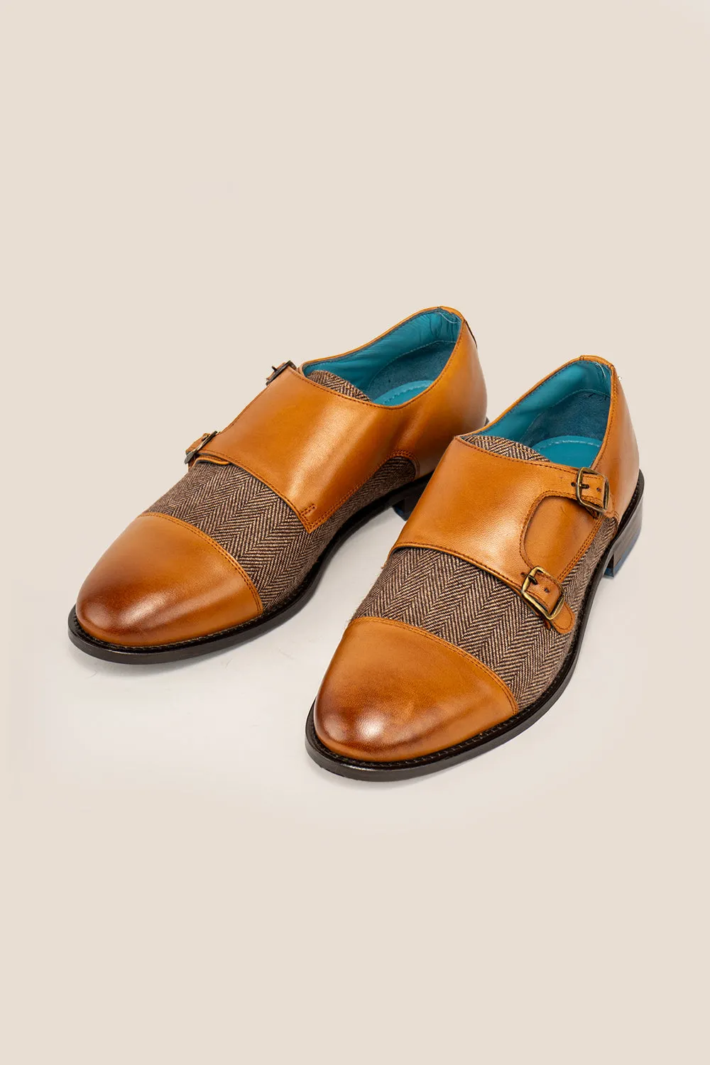 Understated Anti Friction Heel Pad Oscar Cognac