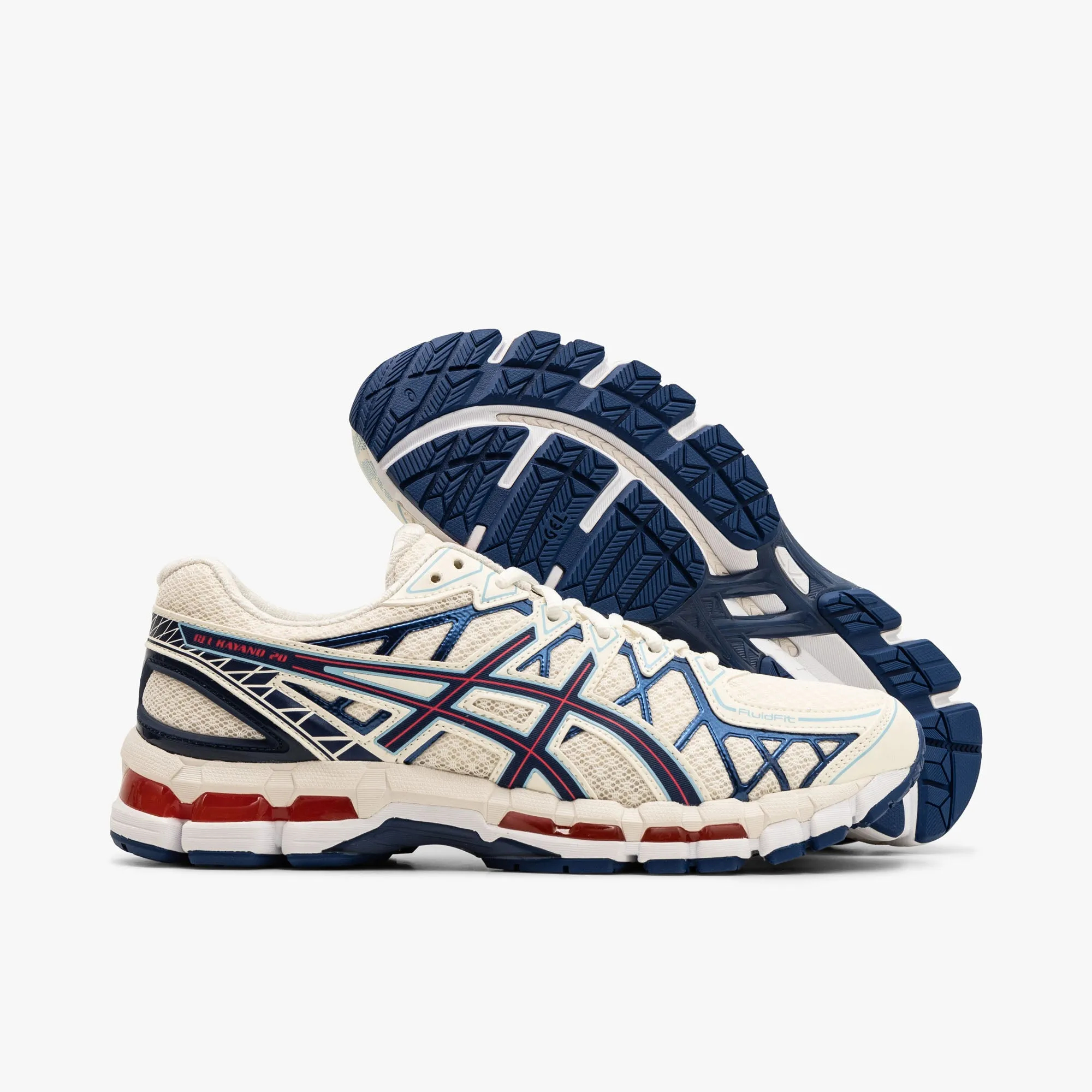 StylishAppearance ASICS GEL-Kayano 20 Cream / Deep Marine
