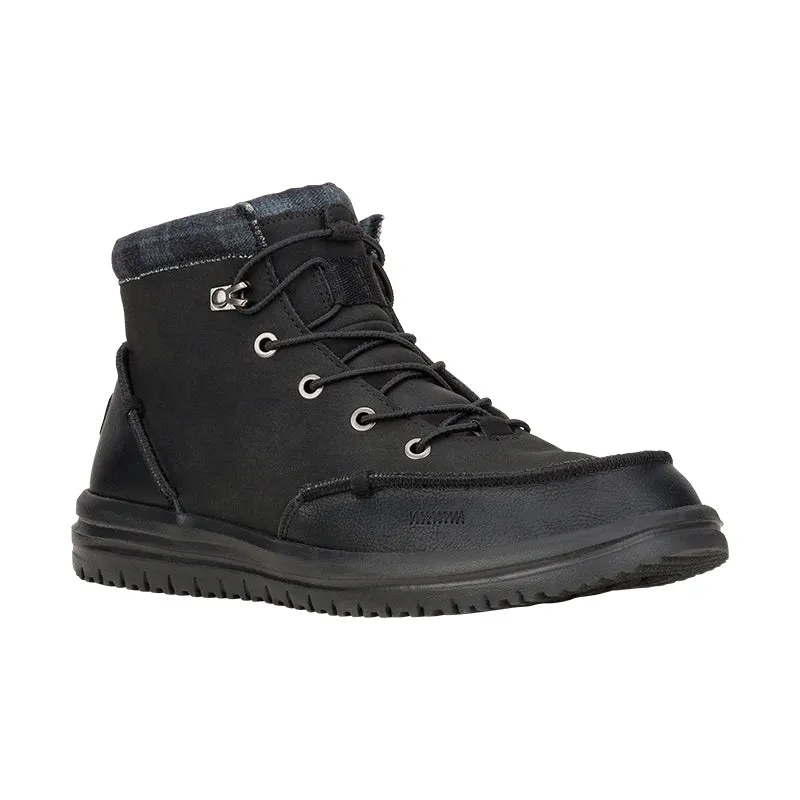Asymmetric Lacing System Warm Interior Men's Bradley Classic Black