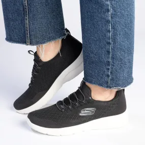 Anatomical Footbed City Function Skechers Dynamight 2.0 Sneaker - Black / Lavender / Blue