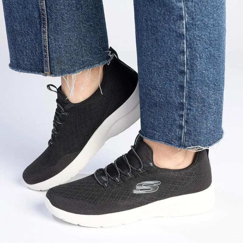 Anatomical Footbed City Function Skechers Dynamight 2.0 Sneaker - Black / Lavender / Blue