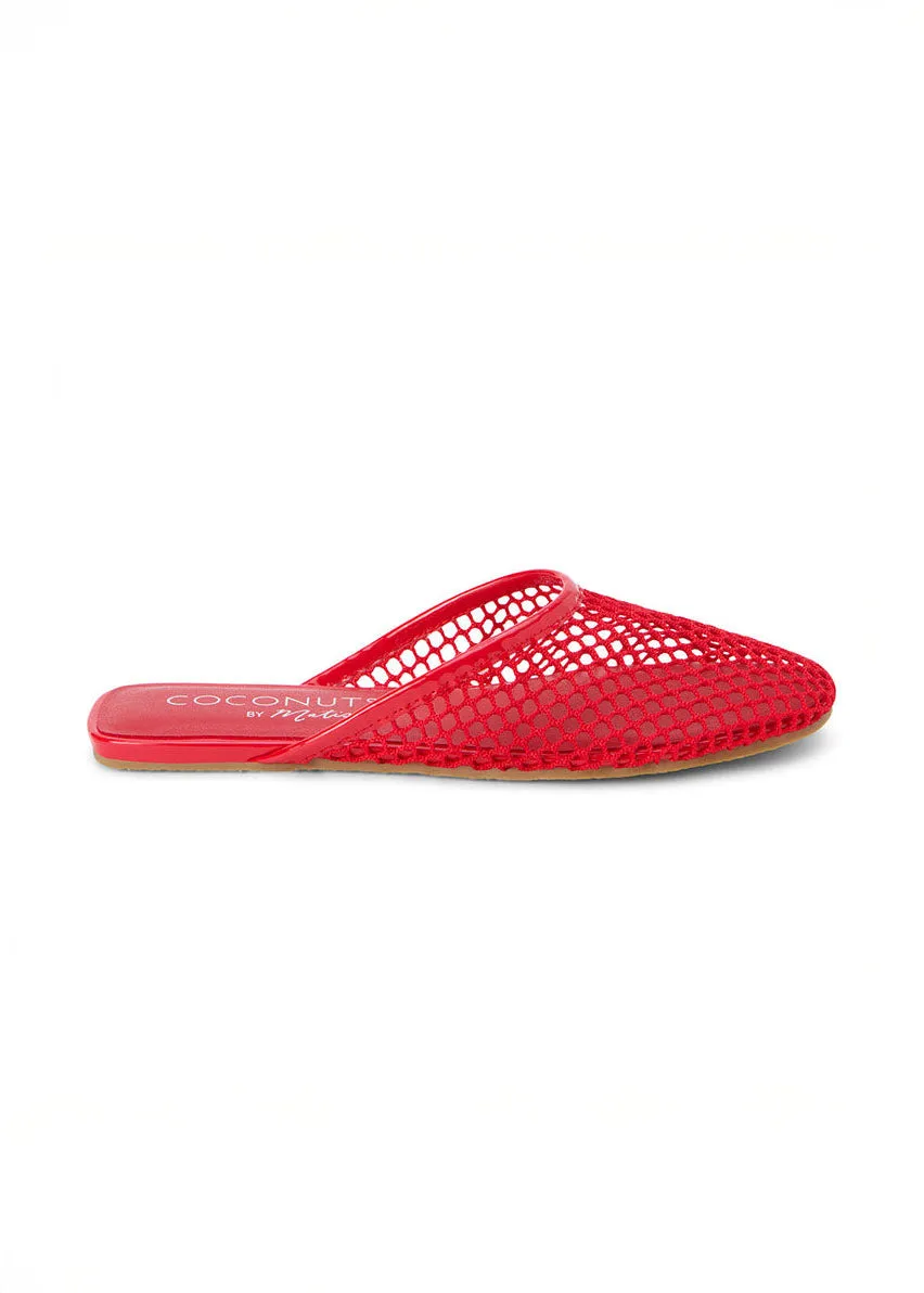Ultra-soft comfort Brooklyn Flat - Red