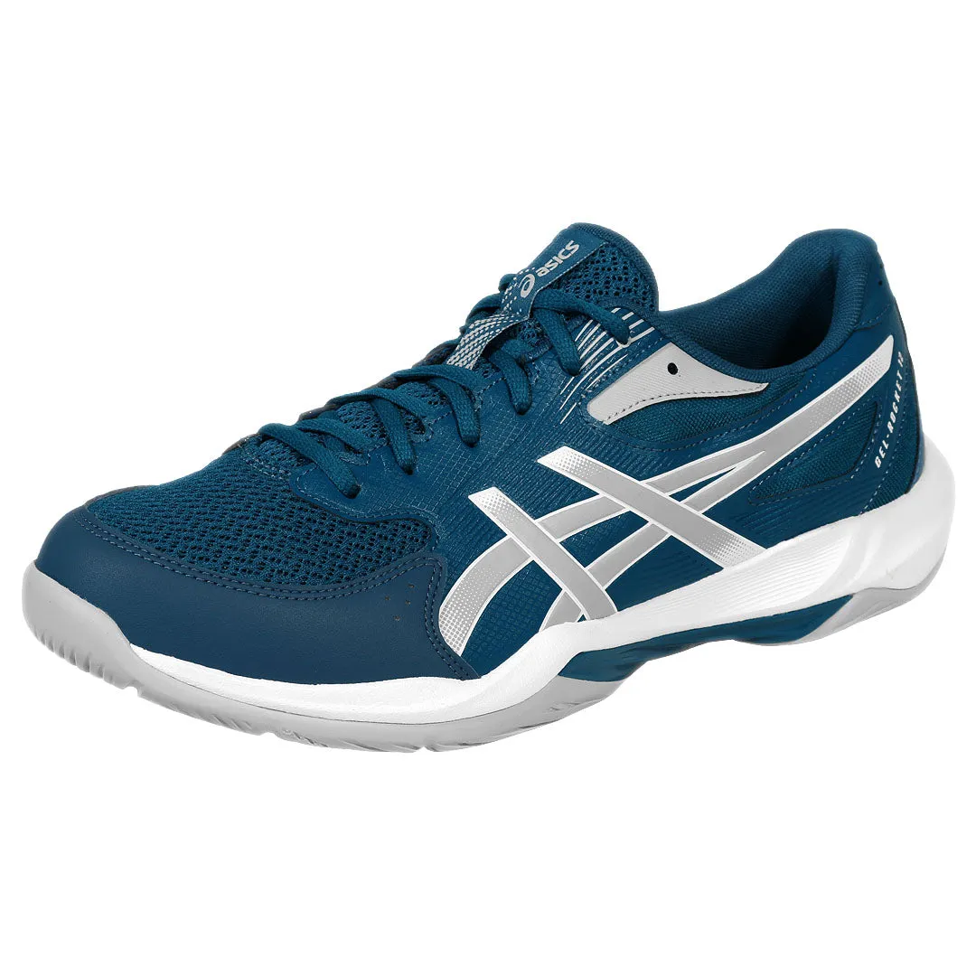 Luxurious Feel Asics Men's Gel-Rocket 12 - 2E Width - Mako Blue/Piedmont Grey