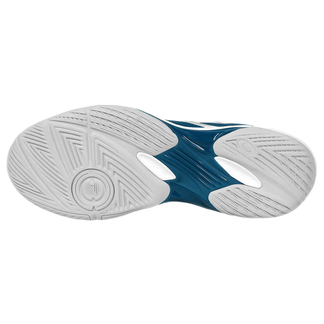 Asics Men's Gel-Rocket 12 - 2E Width - Mako Blue/Piedmont Grey Lightweight Canvas