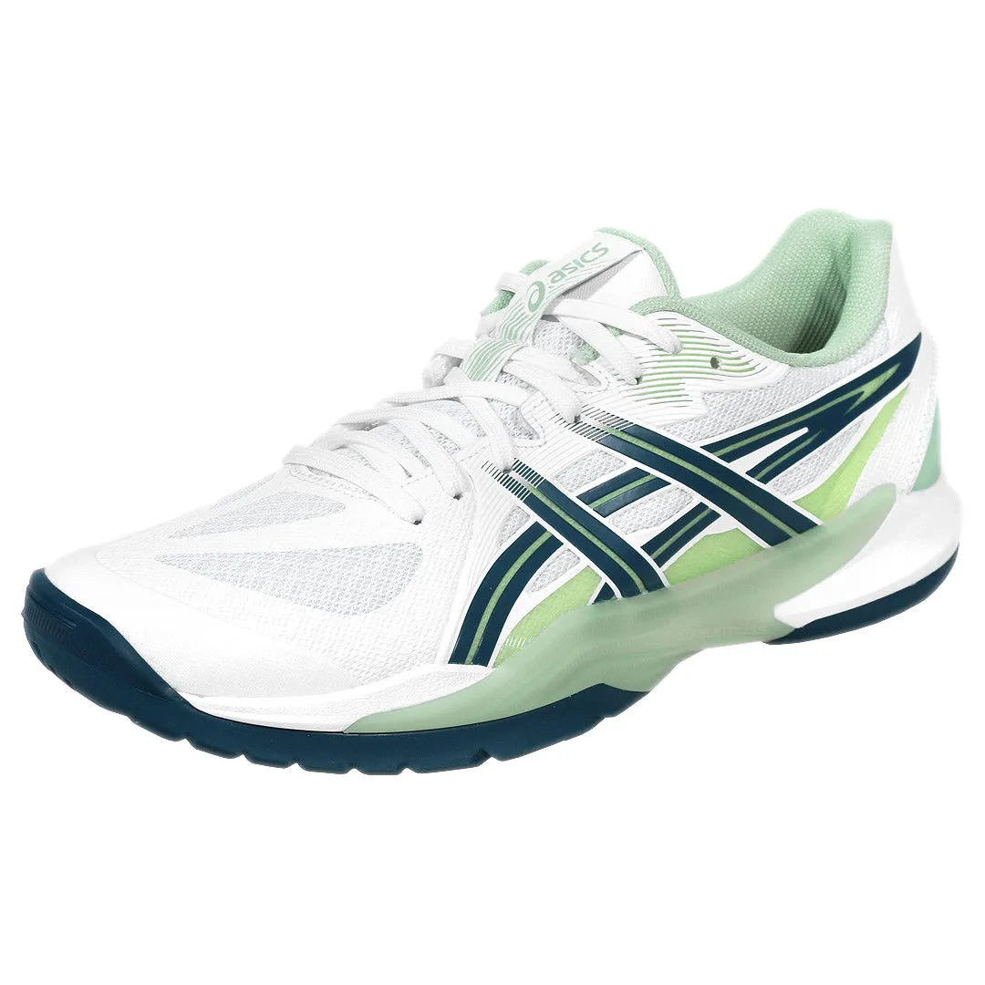 Asics Men's Powerbreak FF - White/Tranquil Teal Odor Control Lining