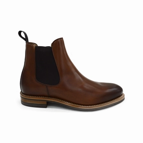 Berwick 1707 Chelsea Boot (303) -  Medio (Brown) Traction Lug Pattern Wide Range