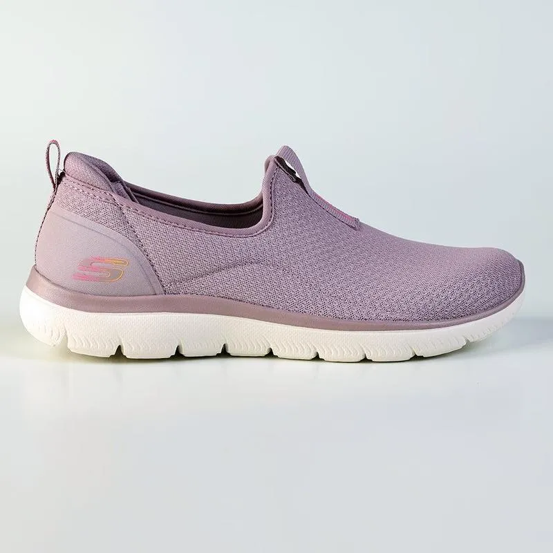 Sport Mode Fashionable Skechers Summits Sports Sneaker - Mauve