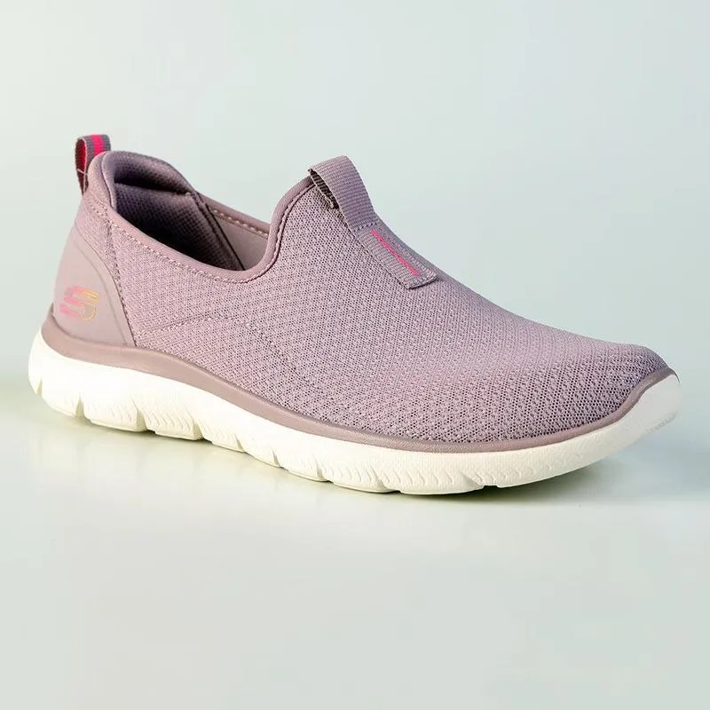 Skechers Summits Sports Sneaker - Mauve Lightweight Feel