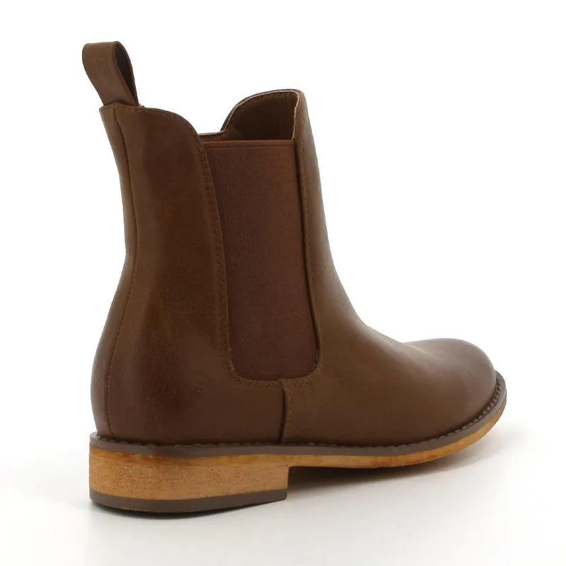 All-Purpose Use Pierre Cardin Sera Ankle Boot - Tan