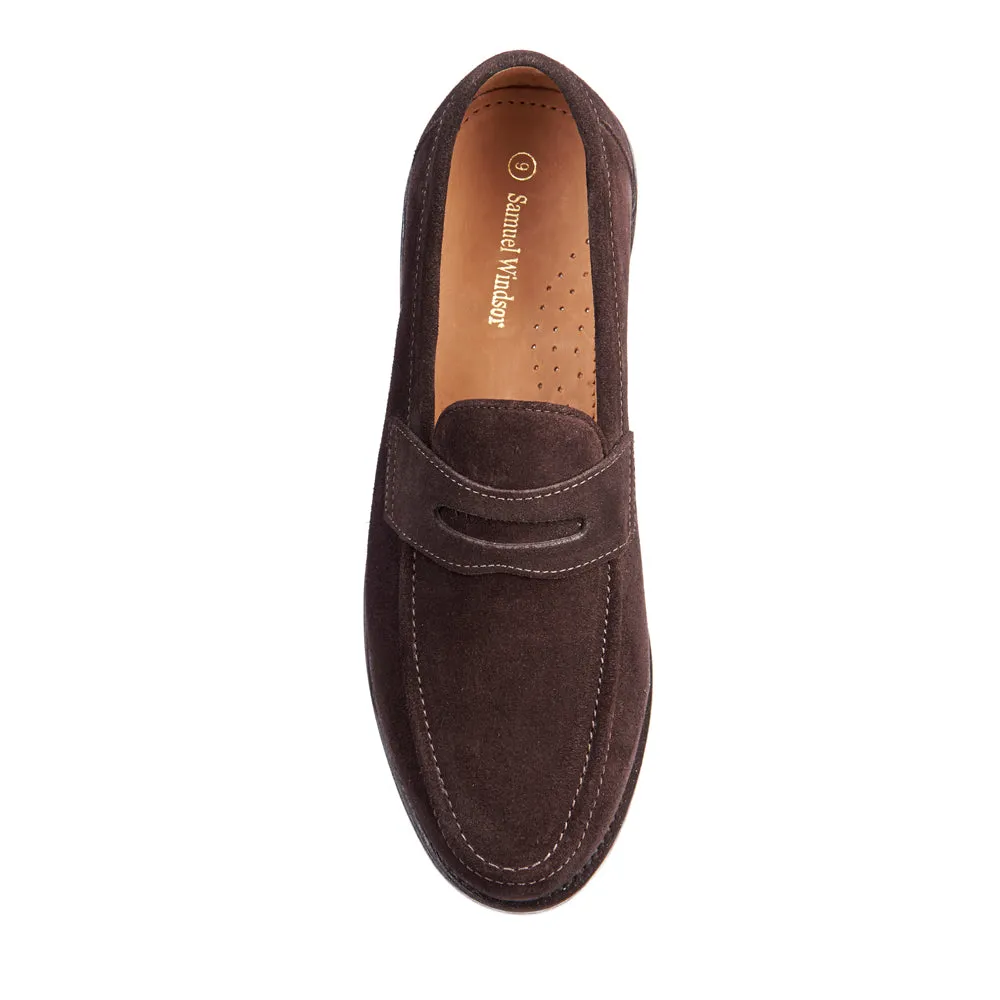 Penny Loafer - Brown Suede Executive Event
