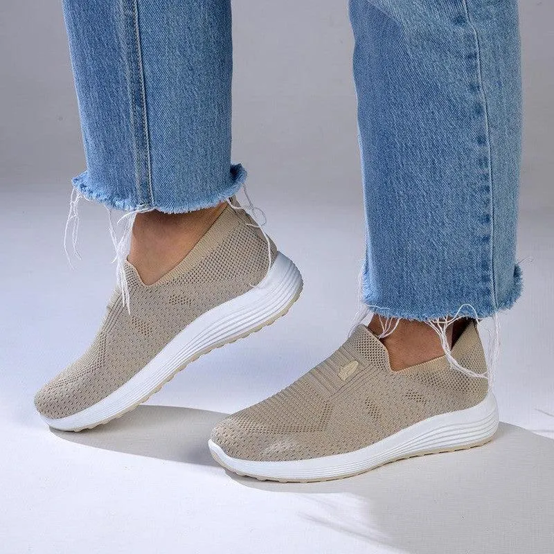 Soft Style By Hush Puppies Holden Melange Sneaker - Natural Stability Focus