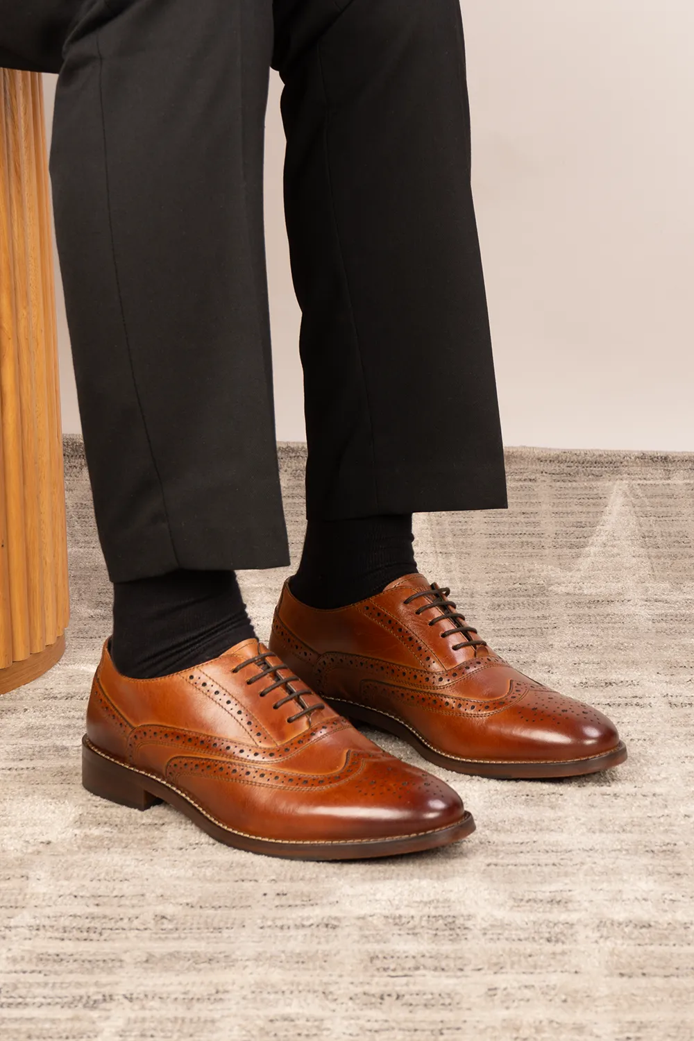 Winston Tan Wide Fit Mark Edge