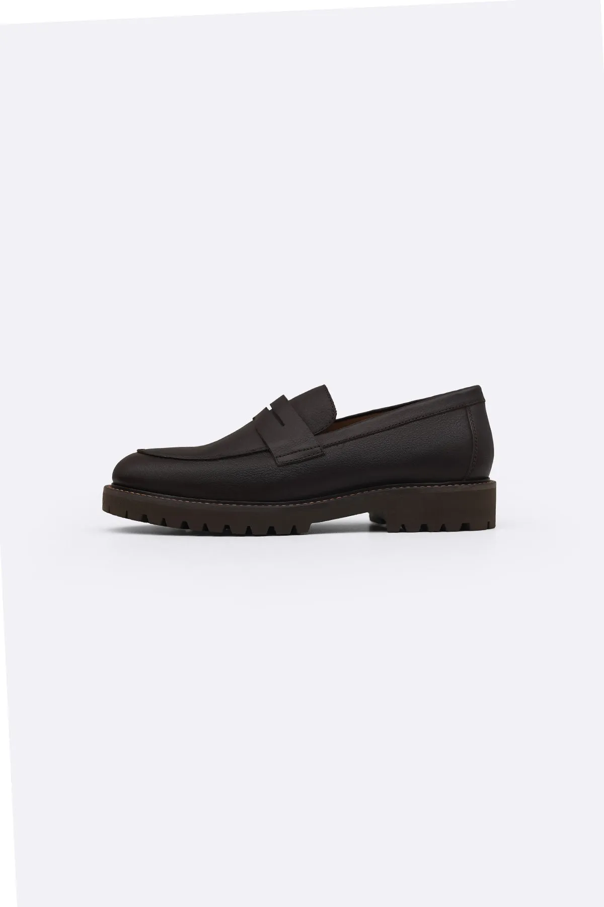 Athletic Performance Glam silhouette CHUNKY LEATHER LOAFERS