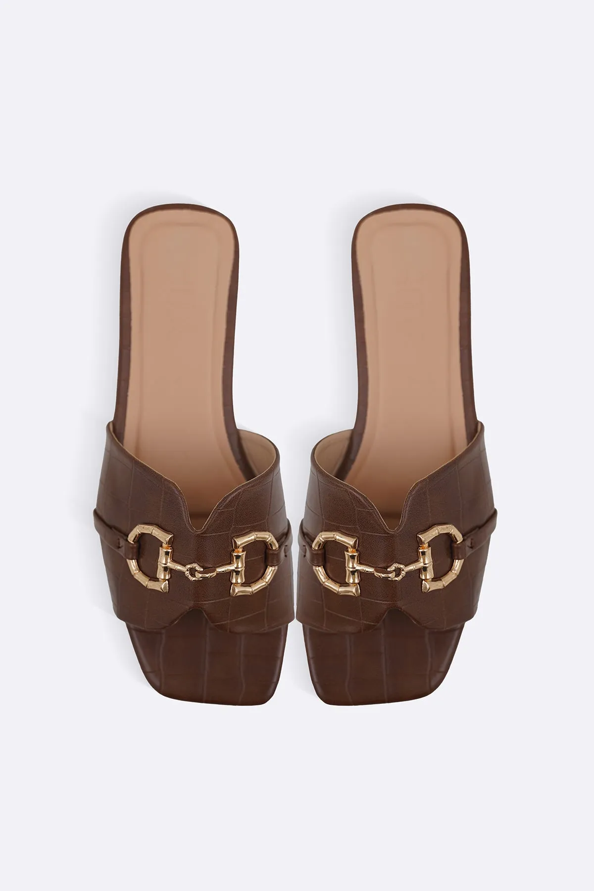 CITY BUCKLE SLIDES office workers' pumps smallest