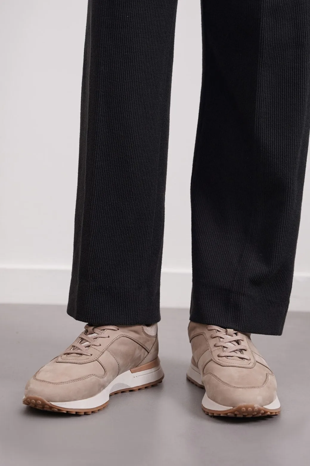 durable user sexy look MONOTONE LEATHER SNEAKERS