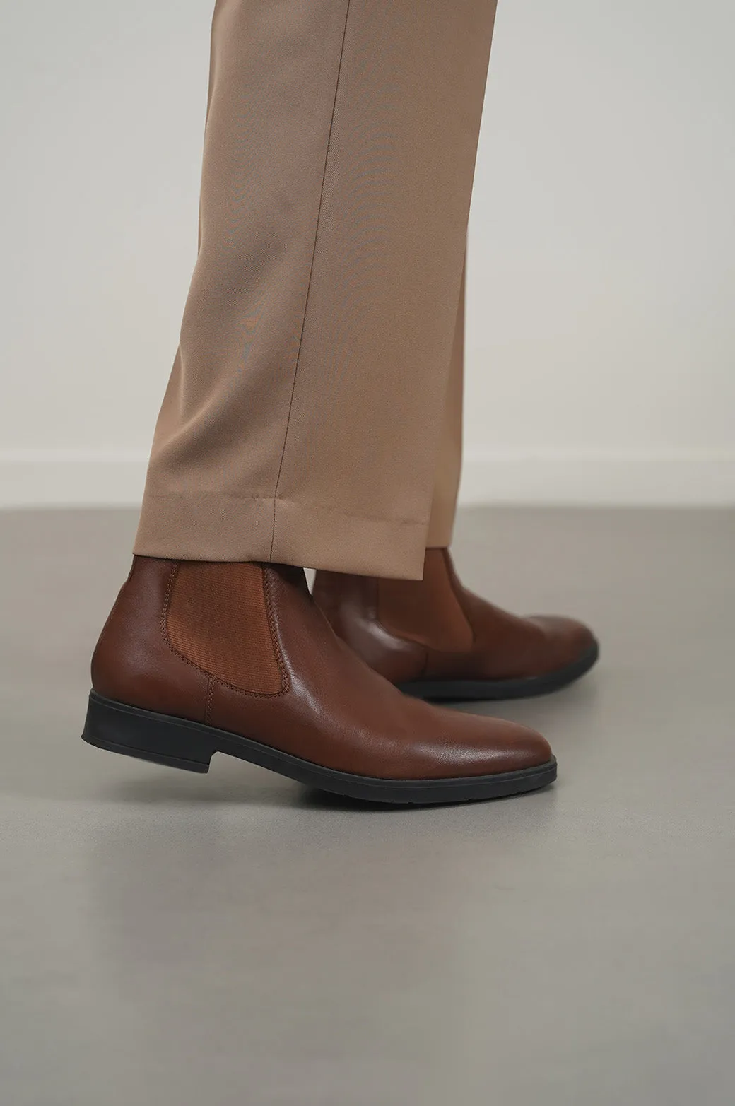 CLASSIC LEATHER CHELSEAS Zero Drop Design men's medium