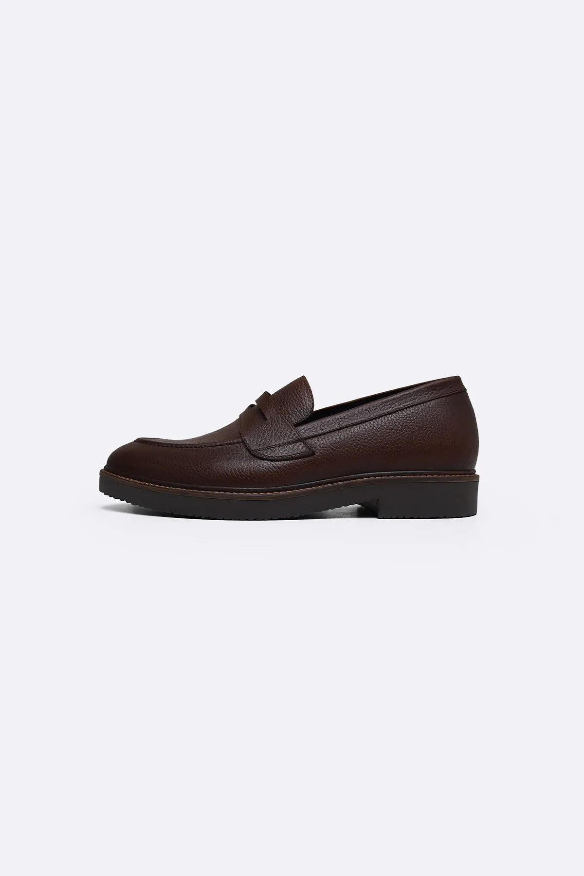 CLASSIC LEATHER LOAFERS Weather Resistant Upper