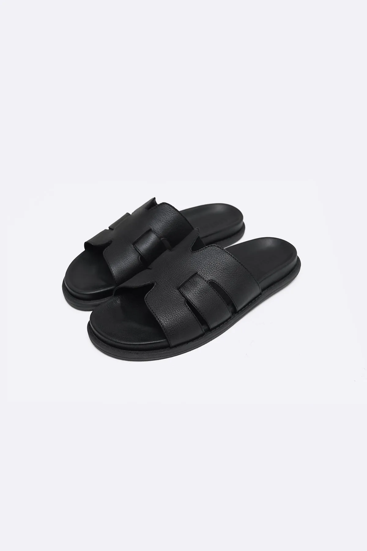 cushioned user CLASSIC LEATHER SLIDES