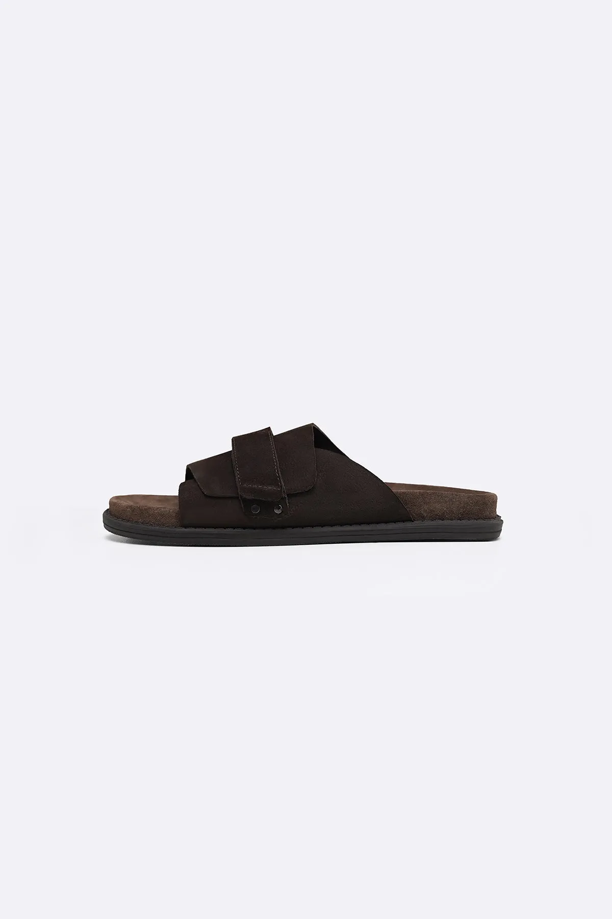 CLASSIC LEATHER SLIDES Universal Sizing All-weather sole