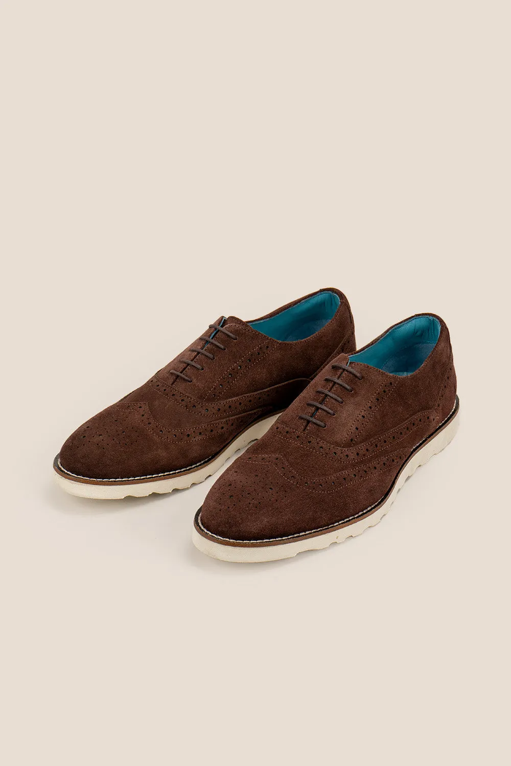 Tyler Brown Suede Corporate Look