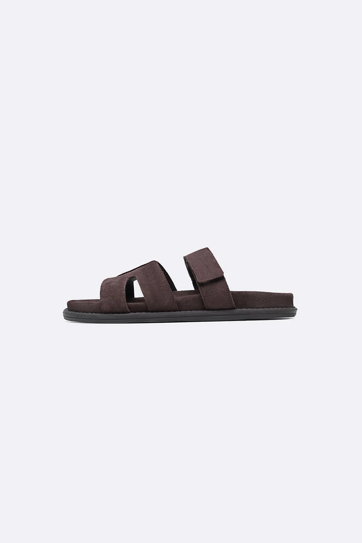 Rubberized Tread reasonable CLASSIC SUEDE LEATHER SLIDE