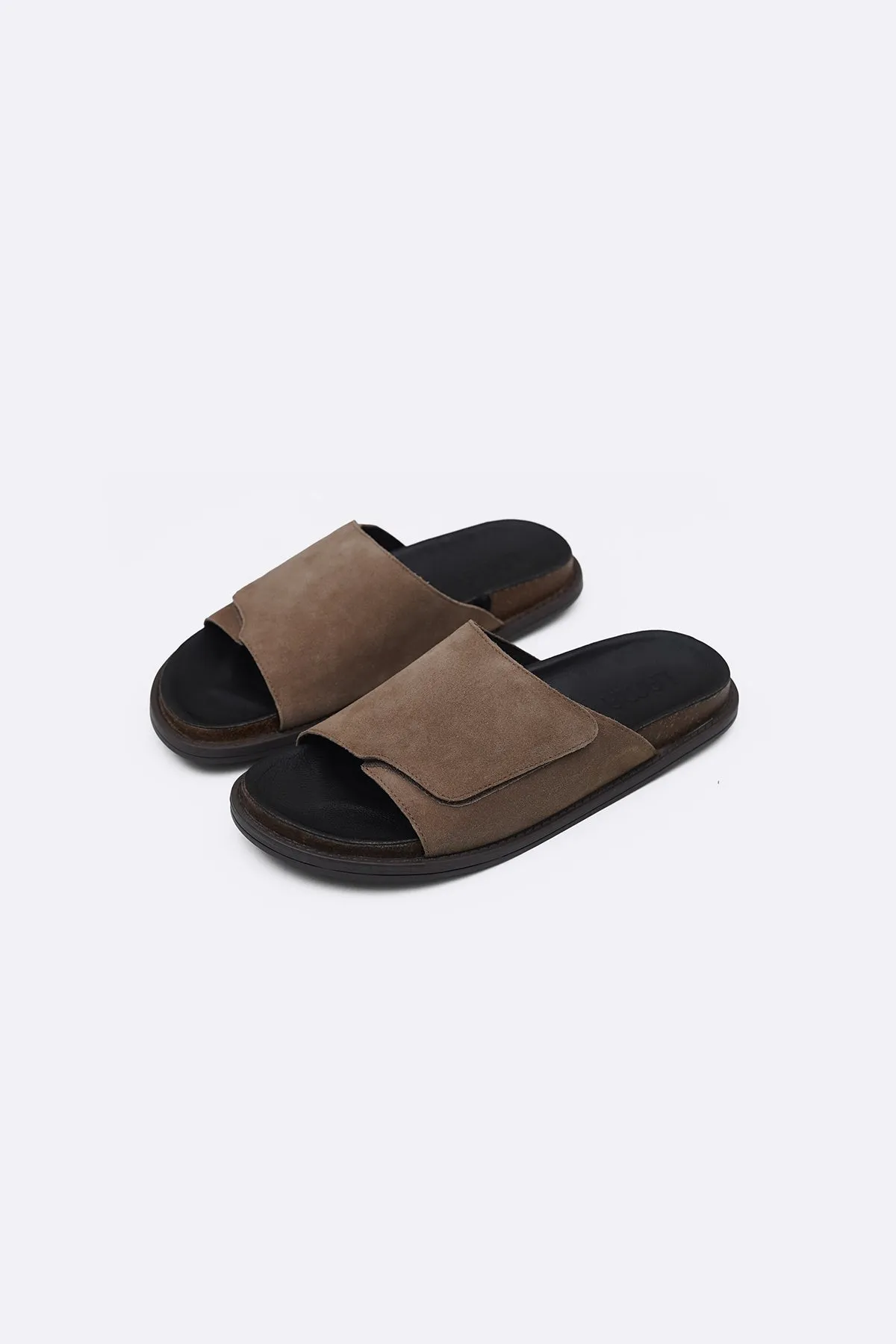 MONO SUEDE SLIDES High Elasticity Midsole