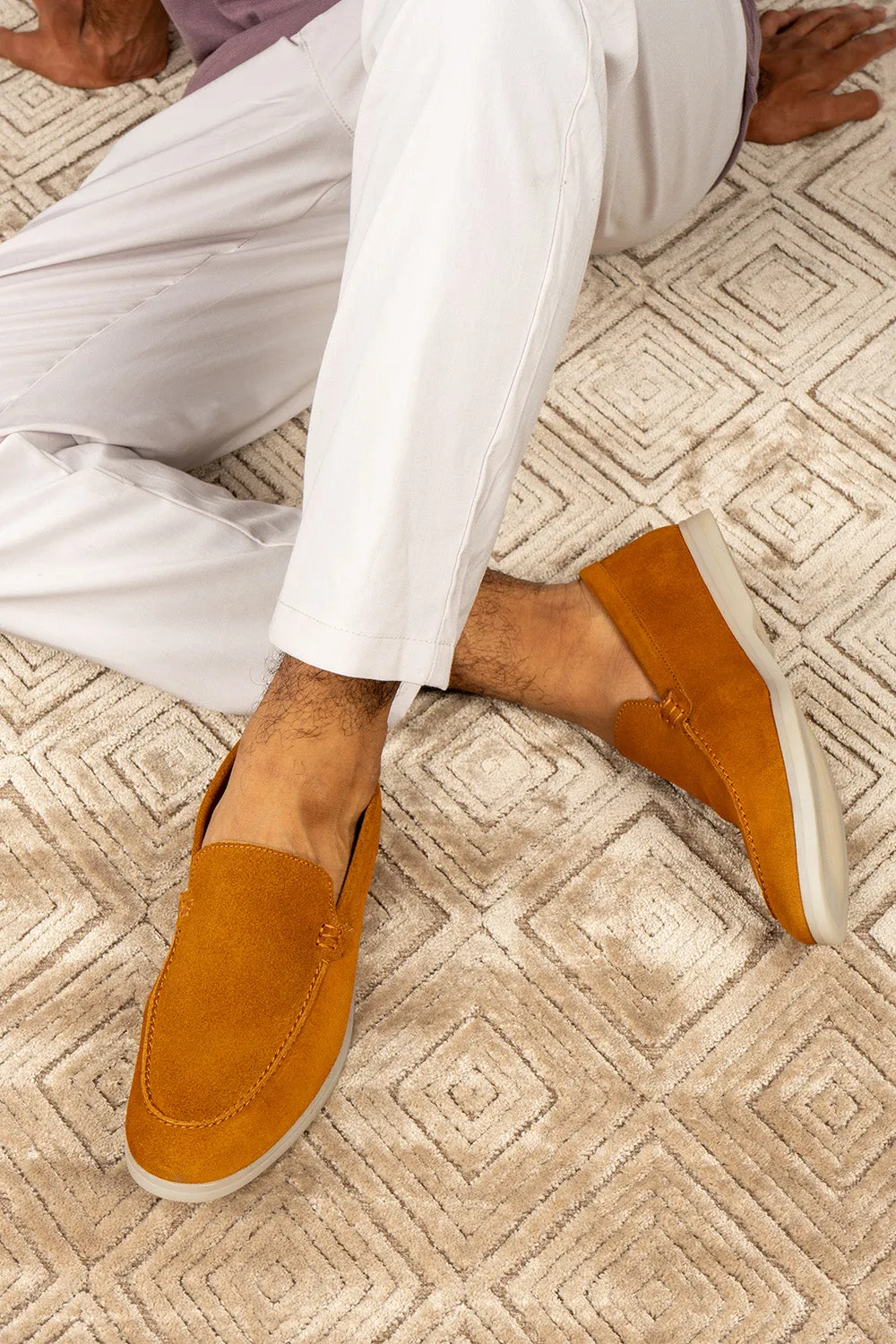 Cole Tobacco Heel Clear