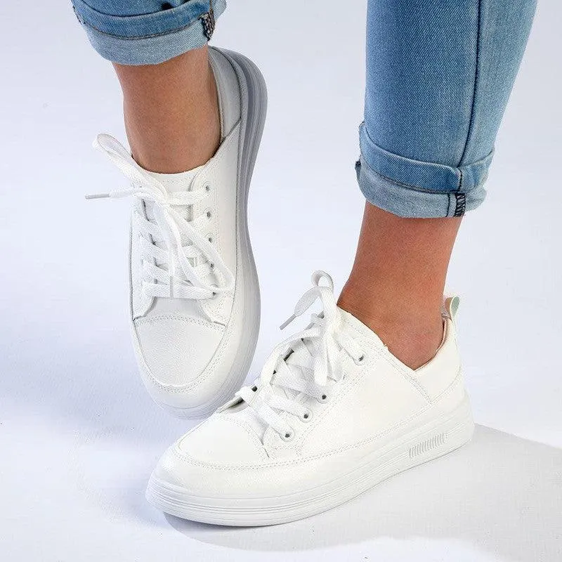 Soft Style by Hush Puppies Tavi Sneaker - White Sneaker Auctions