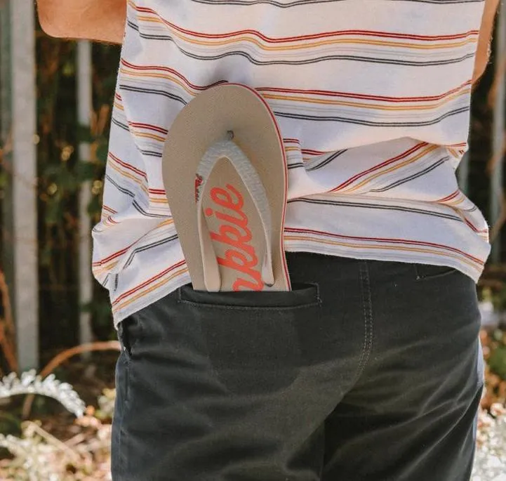 High-Performance Footwear Wide fit Plakkie Clifton (Grey and Red)