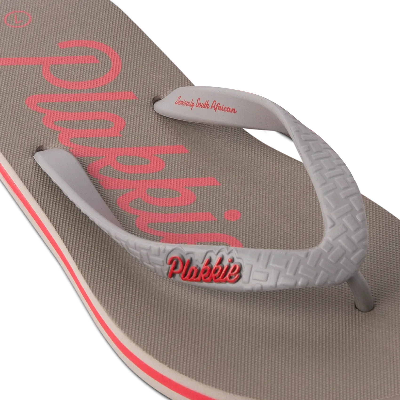 Plakkie Clifton (Grey and Red) Shear Warm