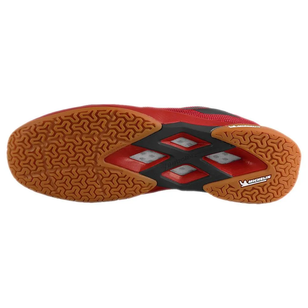 Fitness routine Classy comfort Babolat Men's Shadow Spirit 2 - Black/Poppy Red