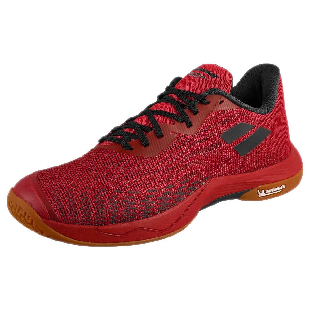 Style Routine Flexible stability Babolat Men's Shadow Spirit 2 - Black/Poppy Red