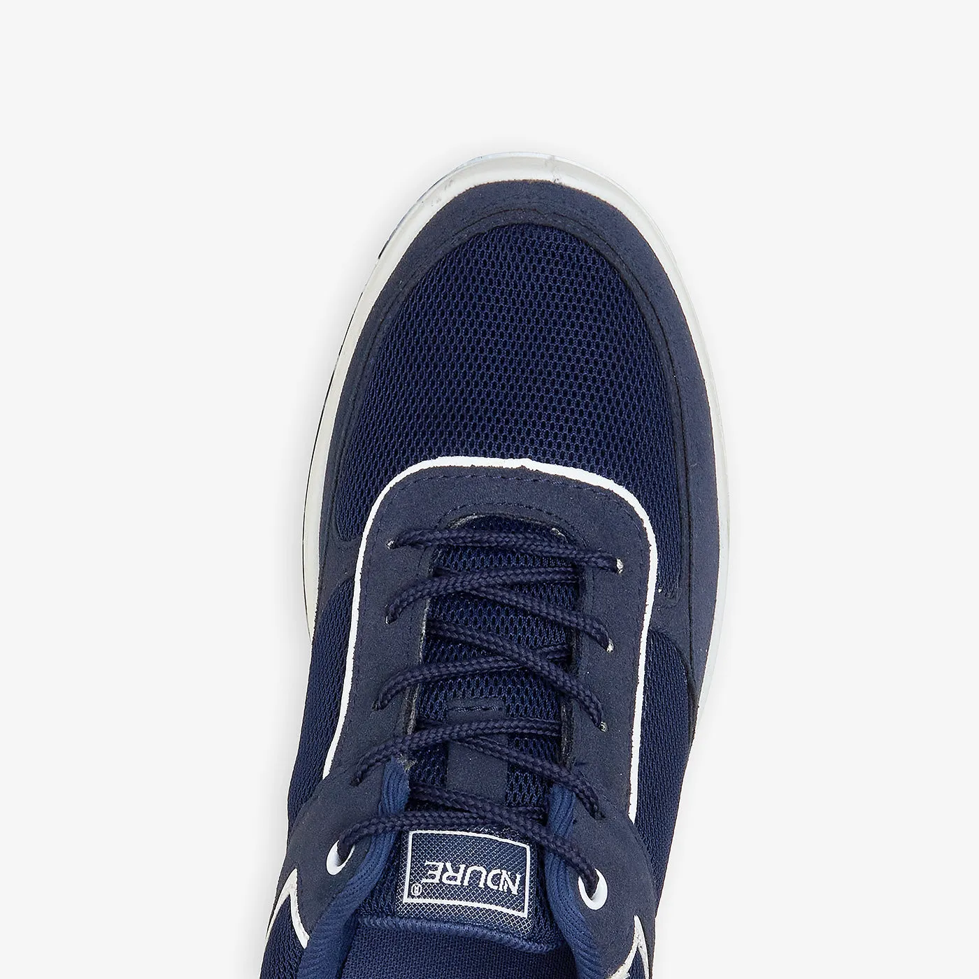 Men's Retro Sneakers Secure Lace Loops