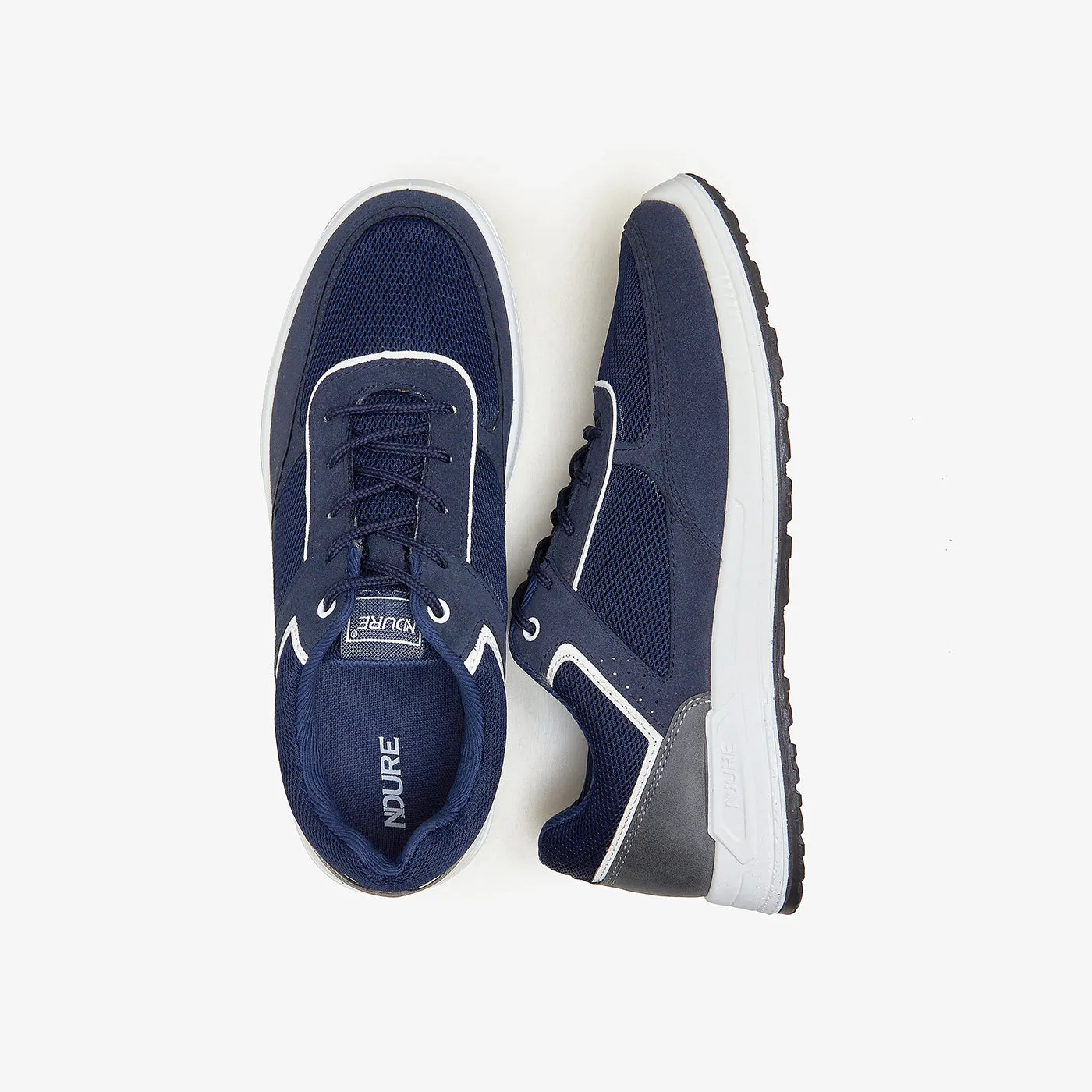 Hydraulic Heel Cushioning Men's Retro Sneakers