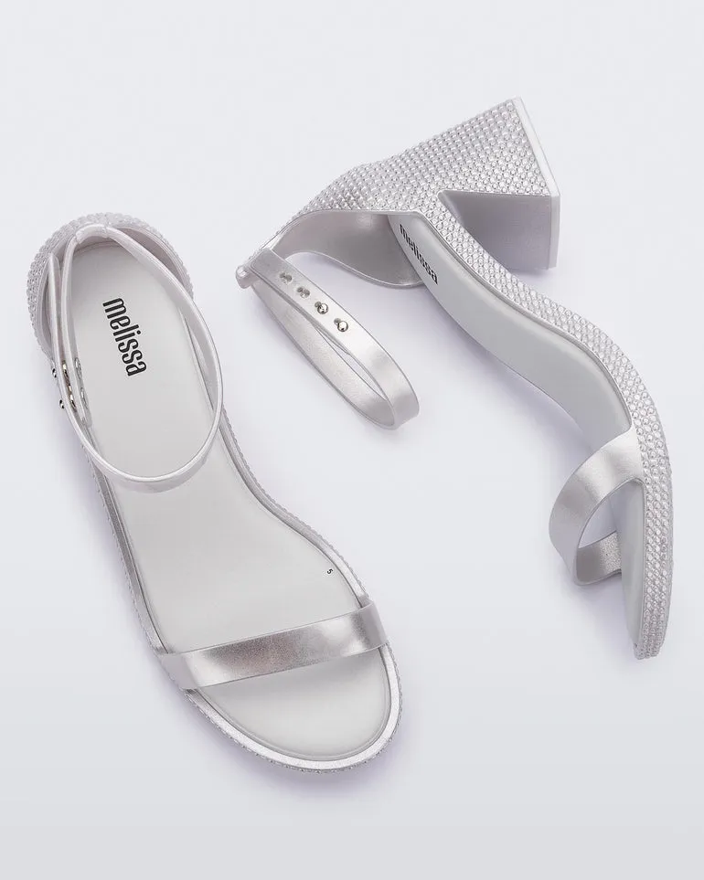 Lux Heel - Metallic Silver/White Insulated Thermal Layer