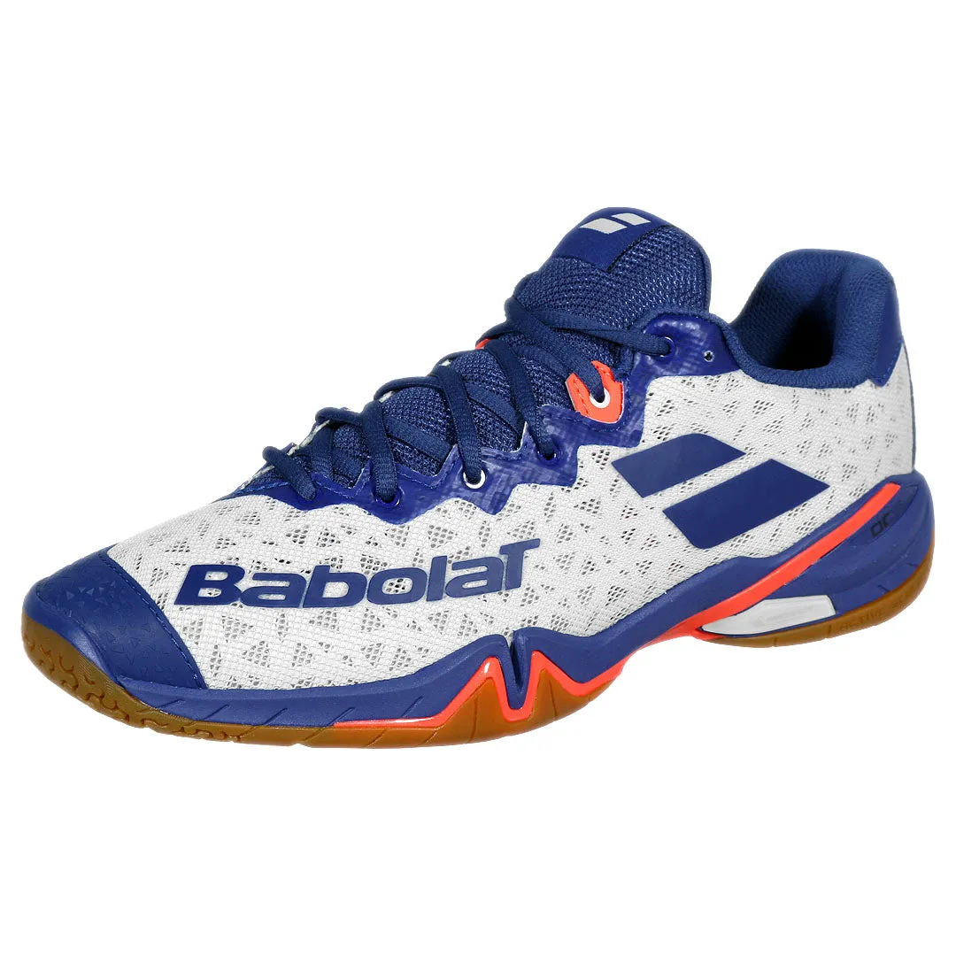 Babolat Men's Shadow 4 - White/Blue Navy Hyperlock Technology