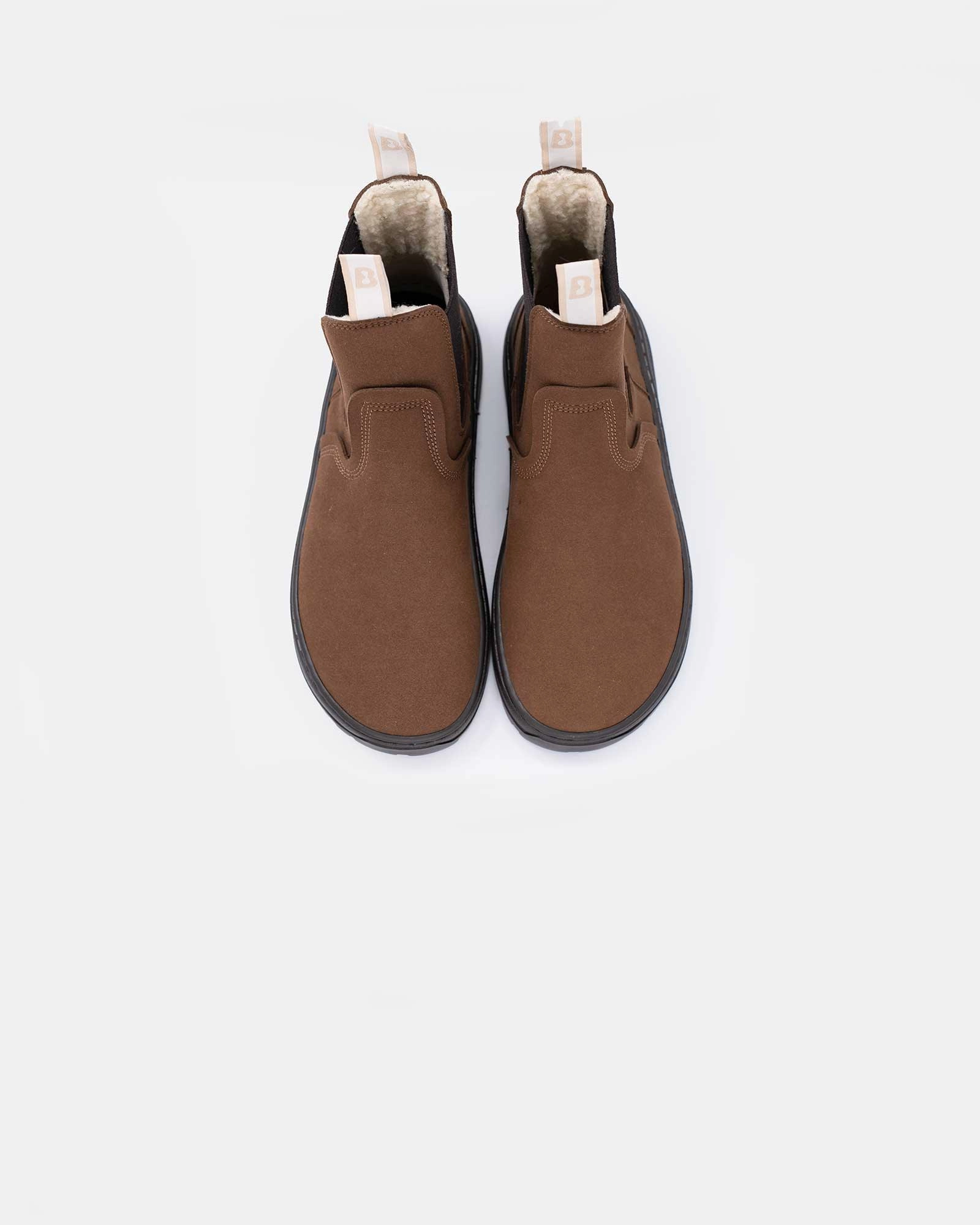 Hard Ground Rough Walk Oak Chelsea Barefoot Boots - Senses