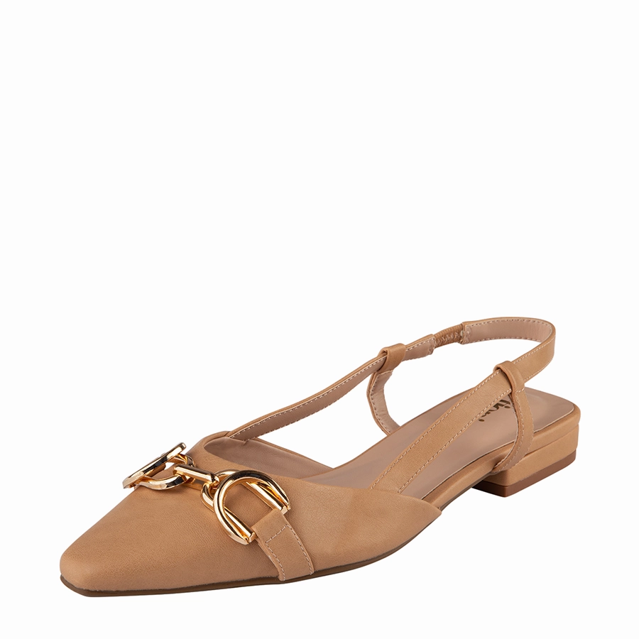 Contoured Heel Lock Payless Fioni Women's Neve Slingback Flat