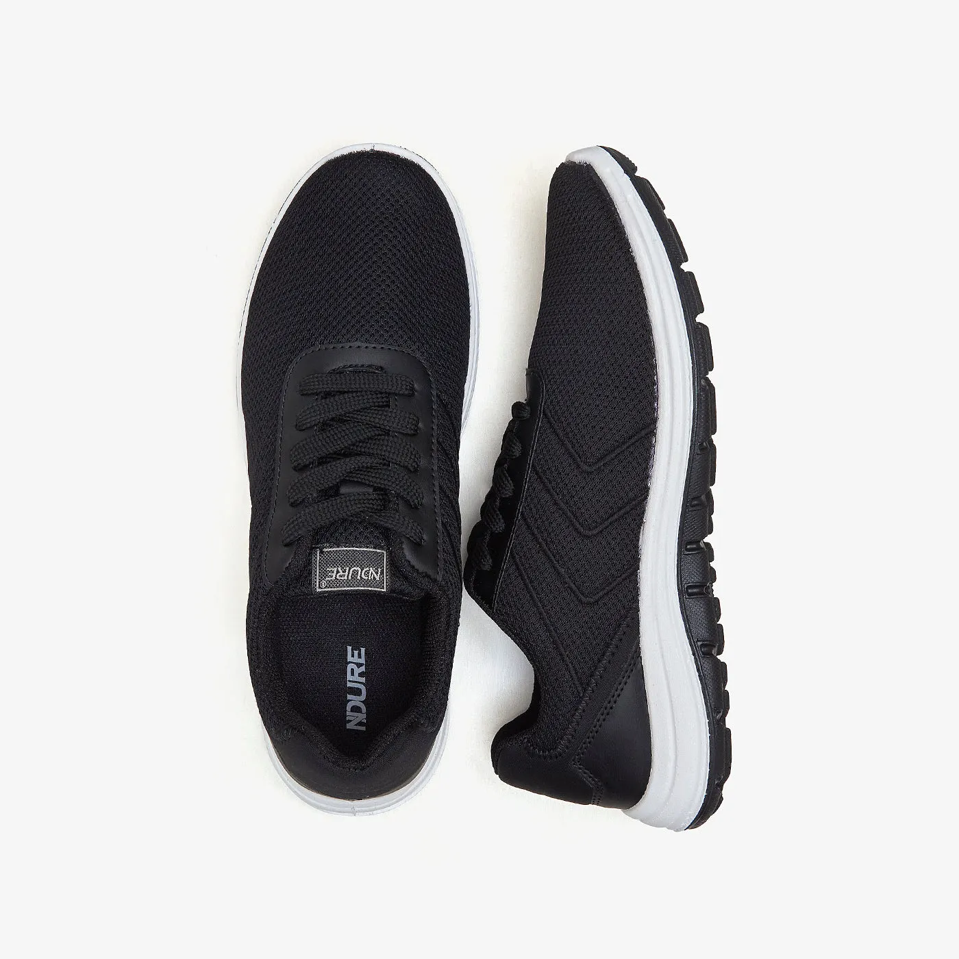 Men's Mesh Performance Shoes Shock Diffusion Pad Stylish Stripes