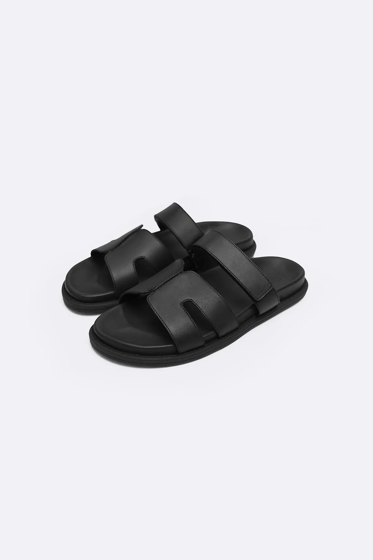 CLASSIC LEATHER SLIDES least modern