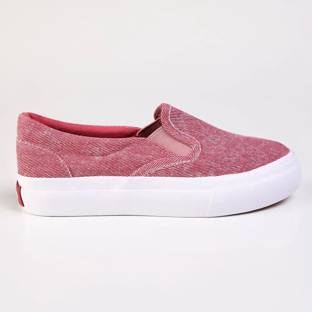 Quick piece DiDirect Ladies Fashion Vulcanized Sneakers - Pink