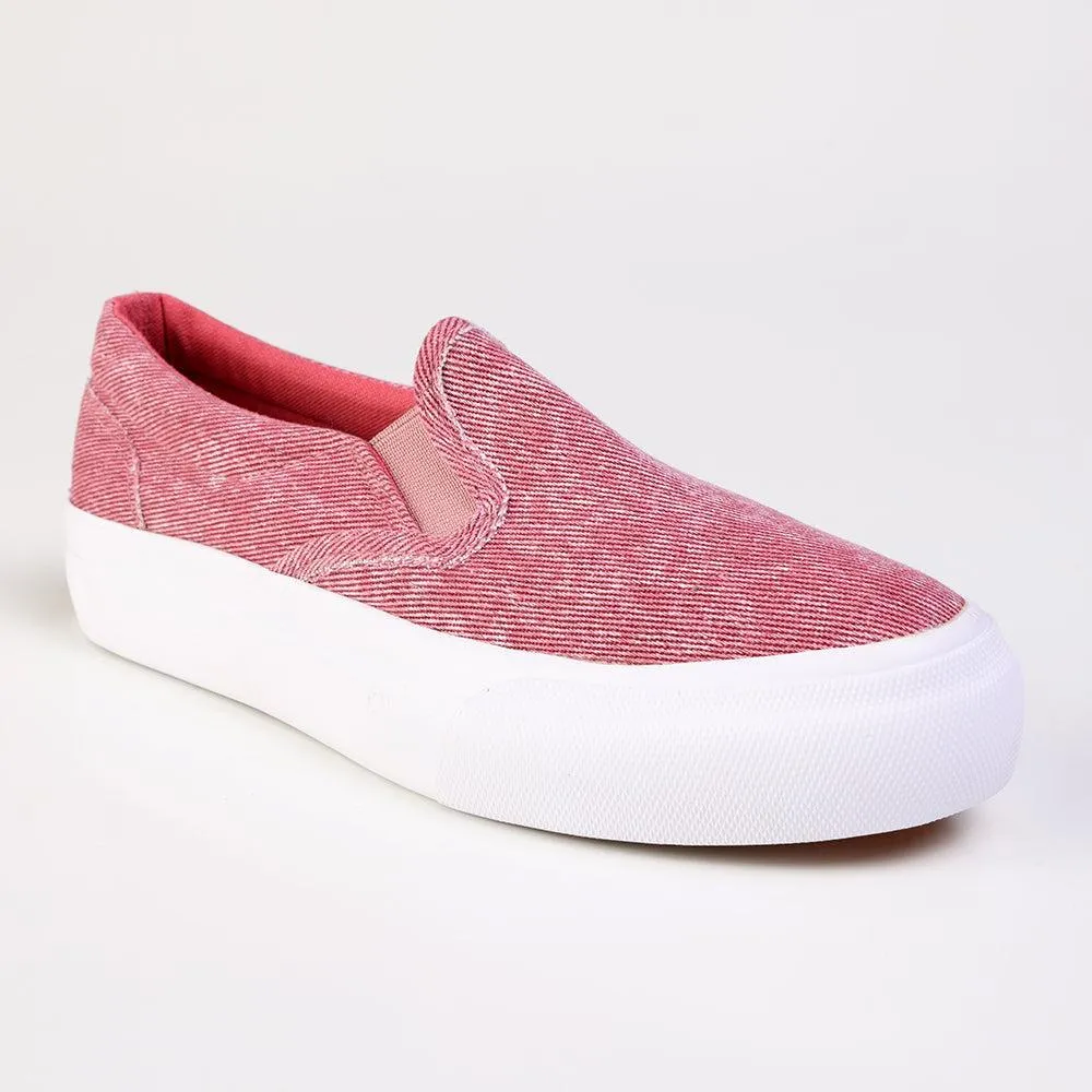 HighTop DiDirect Ladies Fashion Vulcanized Sneakers - Pink